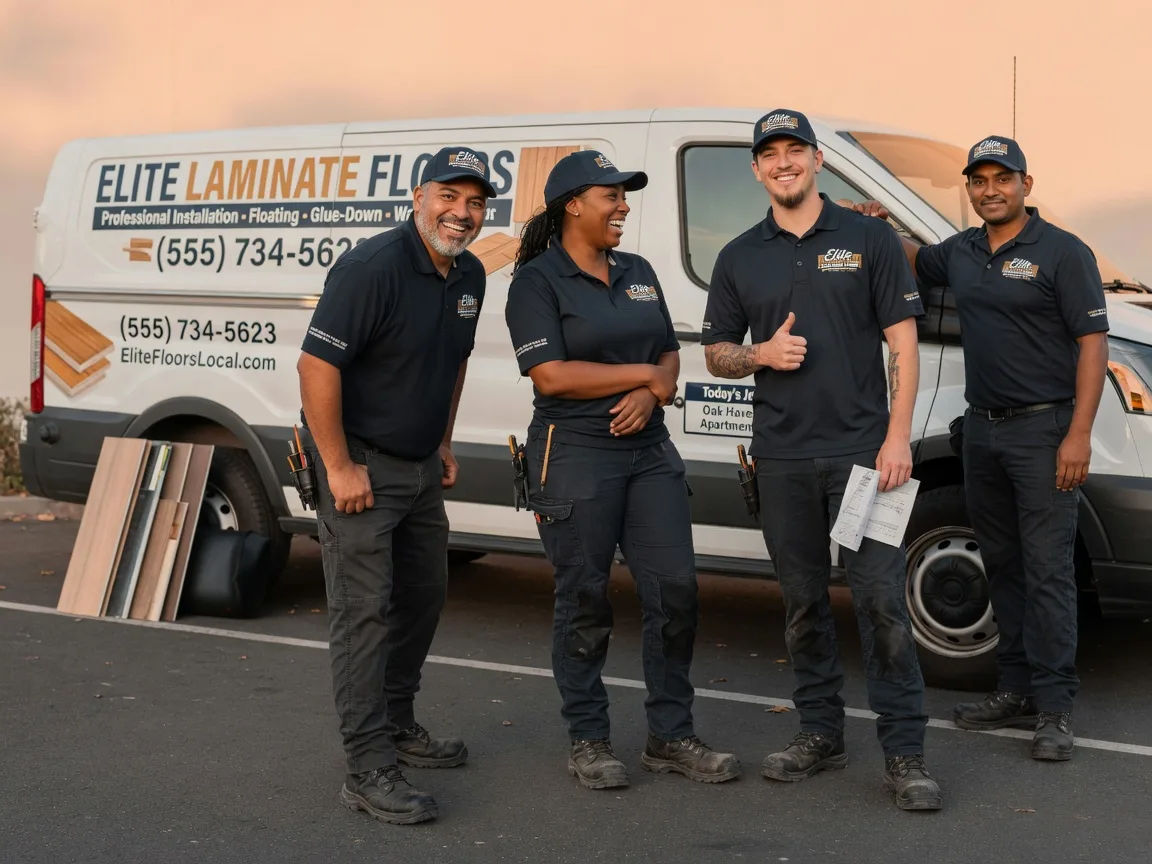 Laminate flooring installation company in Lampe, MO